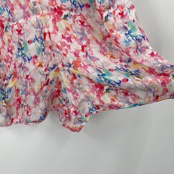 Naked Princess Le Marche Silk Romper Seychelles Print Size Large - Picture 3 of 6